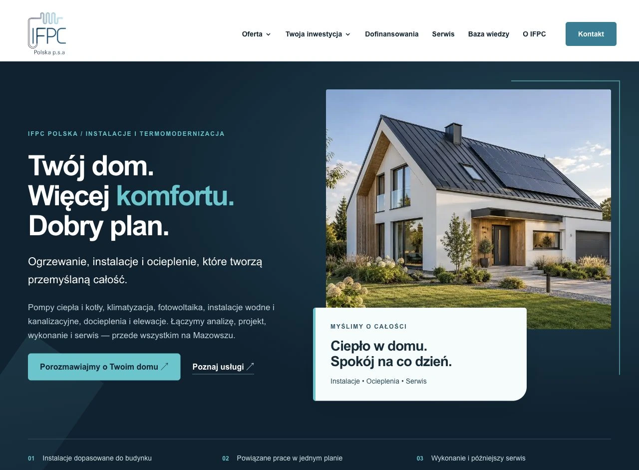 IFPC POLSKA — widok realizacji
